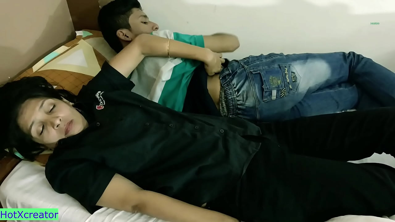 Desi Sister Bed Sharing with young Stepbrother