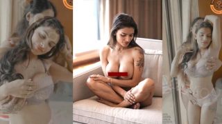 Resmi r nair Nude Boobs & Pussy Live In Bathroom
