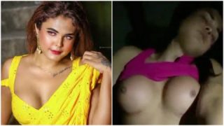 Monti Roy Nude Boobs Show MMS  Leaked