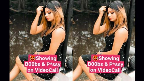 Desi Tiktoker Nude showing Boobs & Pussy On Live Call