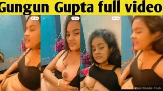 Gungun Gupta Nude Boobs Show Leaked MMS Video