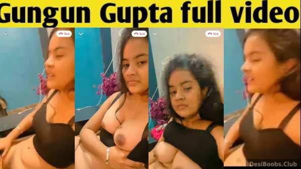 Gungun Gupta Nude Boobs Show Leaked MMS Video