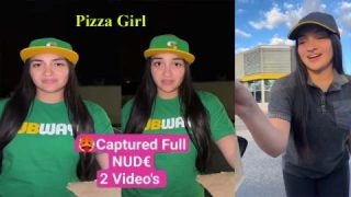 Viral Pizza Girl Leaked Nude XXX BBC Fuck Video