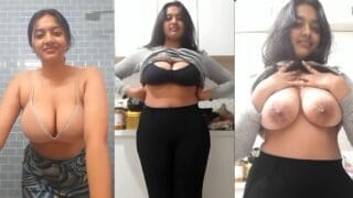 Hot Girlfriend Doggy Style Sex and Big Tits Tease