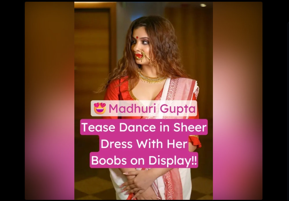 Madhuri Gupta nude Dancing while Showing her hot Boobs
