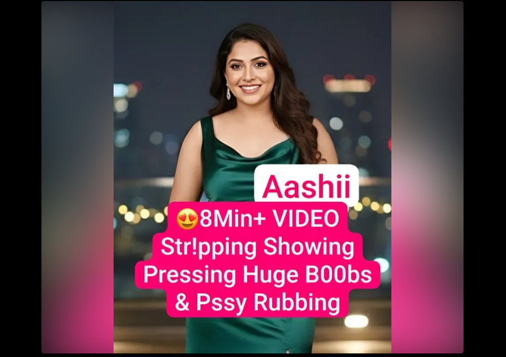 Model Ashii Nude Tango Live Pressing Huge Boobs & Pussy Rubbing