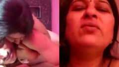 Desi Beautiful Bhabhi Pussy Fucked on bed