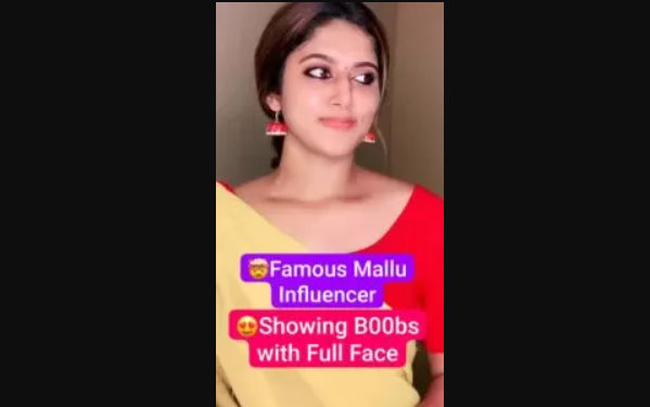 Mallu Influencer Premium Viral Topless Live