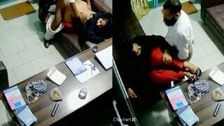 Pakistani college principal fucking teacher in office cctv scandal leaked video