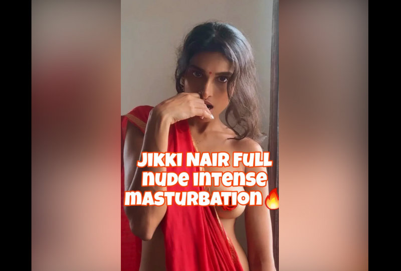 Jikki Nair aka Tantrakalika xxx morning masturbation on bed