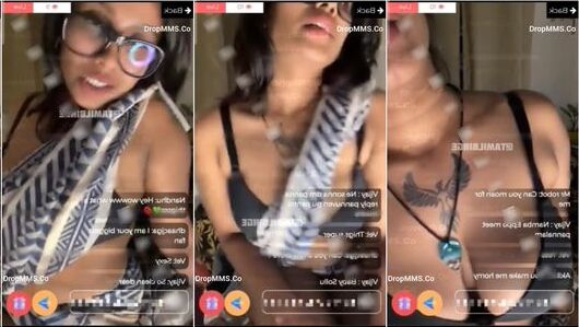 Tamil Fashion Model Veena Thara Naked Big Boobs Premium Show Live