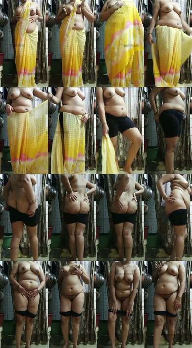 HOT YOUTUBER SREIYA KI DUNIYA NAKED SAREE STRIPING TEASING BIG BOOBS & PUSSY