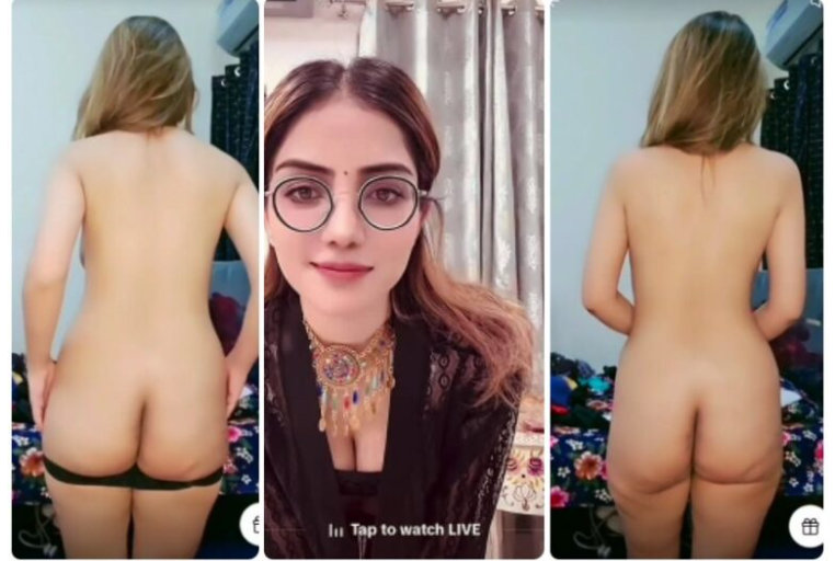 MISHIKA Hot Tiktoker Naked Teasing Showing full face Sucking Tits, Teasing Ass On Tango Live