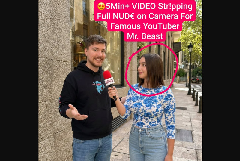 Beautiful Journalist Naked Leaked Hot Boobs Reveal & Dildo Masturbation For Famous Youtuber Mr. Beast