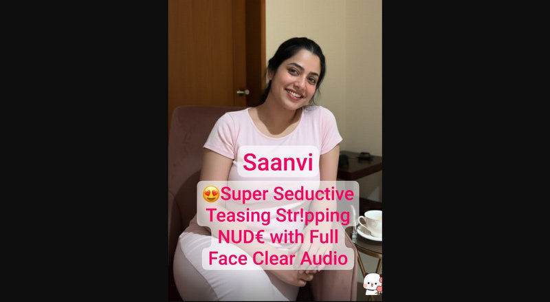 Saanvi Khan Naked Famous Punjabi Makeup Artist Viral Dancing & Teasing with Full Face On Live Tango