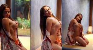 Ashwitha Naked Leaked Big Boobs Exposing In A Hot Japanese PhotoShoot