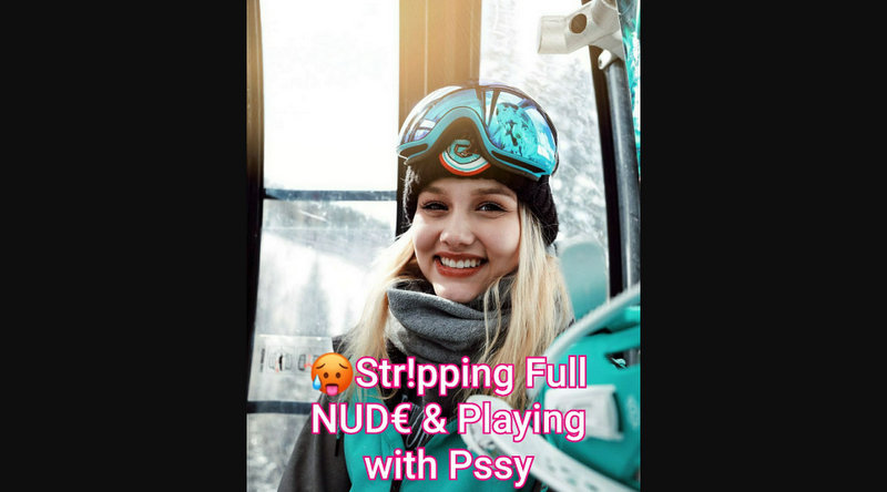 Beautiful Professional Skiing Championship Winner Viral after Joining OnlyFans Naked Striping & Playing with Dildo with Full Face