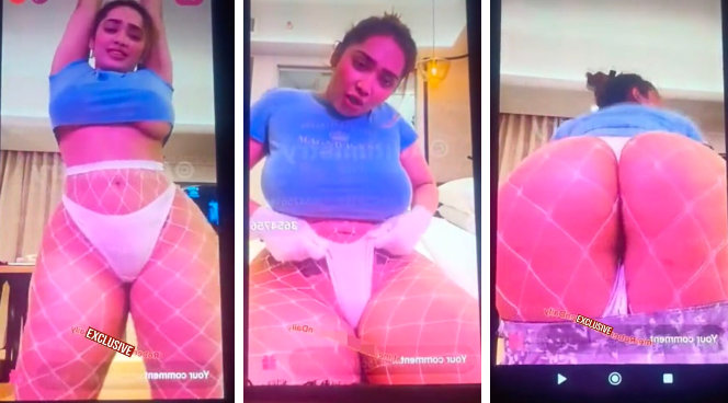 ADITI MISTRY New Naked XXX Leaked Stripping Teasing Big Tits, Huge ASS Slapping Closeup & Pillow Riding with Horny Expression On LIVE