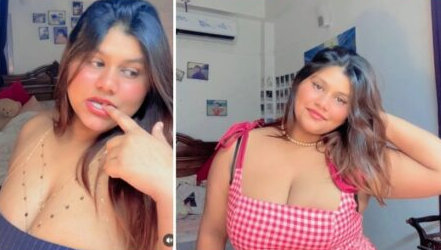 Famous Instagram Influencer Naked Viral Big Tits Vibrator Pussy Masturbation, Fingering & Fucking with Boyfriend