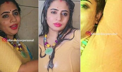 Mallu BBW Nila Nambiar Naked Leaked Wet Big Tits and Ass Showing In Shower New Clip