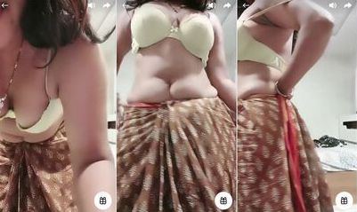 Telugu Vanajakshi Naked Leaked hot boobs & big ass Teasing On Tango Live