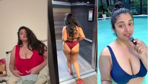 Insta Model Rashmiix @rmiiix69 naked leaked teasing huge Boobs video