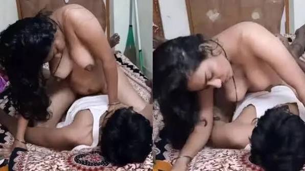 Sexy figure Telugu wife nude xxx riding husband’s dick & kissing