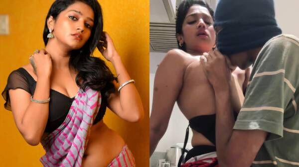 Famous Tamil Actress Lavanya Manickam nude xxx leaked gets her juicy boobs sucked by a fan